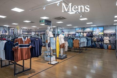 Menswear at George, Leeds